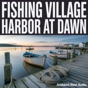 Fishing Village Harbor at Dawn, Ambient Rest Audio