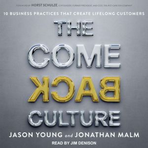 The Come Back Culture, Jonathan Malm