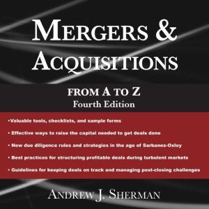 Mergers  Acquisitions from A to Z Fo..., Andrew J. Sherman