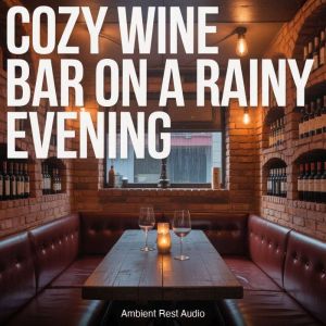 Cozy Wine Bar on a Rainy Evening, Ambient Rest Audio