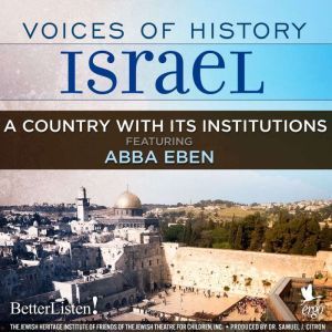 Voices of History Israel A Country w..., Shlomo Goren