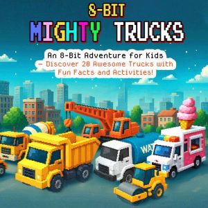 8-Bit Mighty Trucks: An 8-Bit Adventure for Kids Discover 20 Awesome Trucks with Fun Facts and Activities!