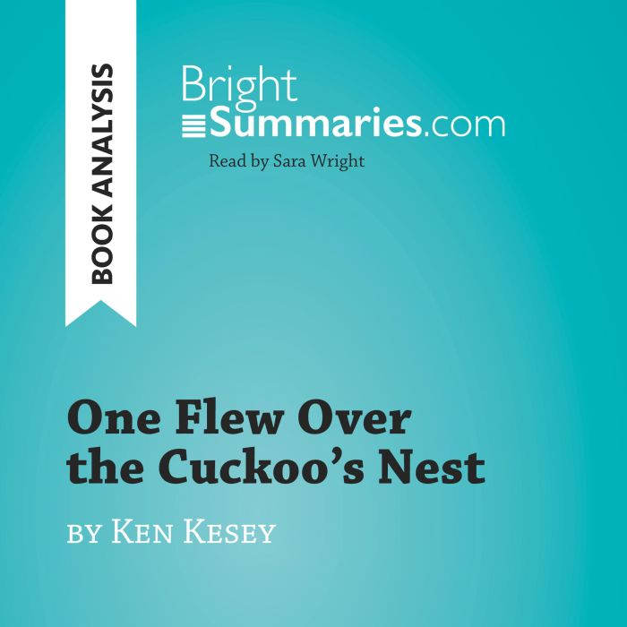 One Flew Over the Cuckoos Nest by Ke..., Bright Summaries