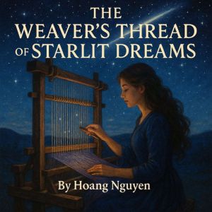 The Weaver's Thread of Starlit Dreams: A Tapestry Artisan's Fateful Loom with the Comet Chaser in the Night Sky Loom: Spun in