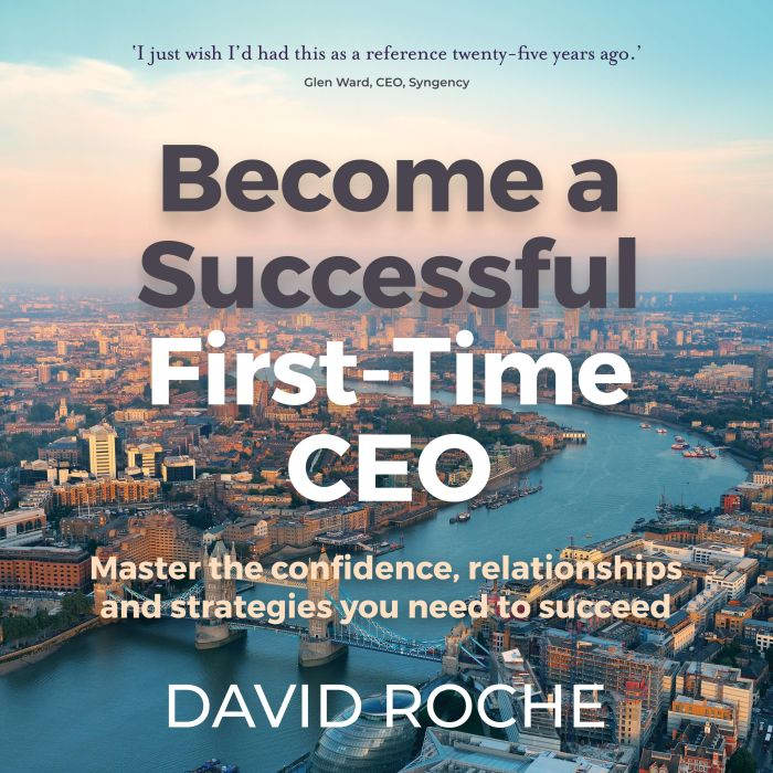 Become a Successful FirstTime CEO, David Roche