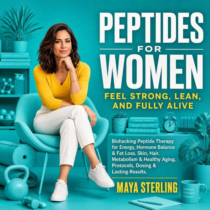 Peptides for Women Feel Strong, Lea..., Maya Sterling