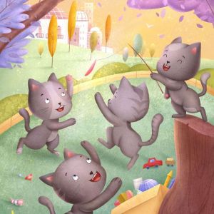 Kitty the cat learns to share, Linnea Taylor