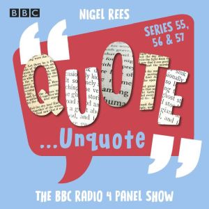 QuoteUnquote: Series 55, 56 & 57 of the classic comedy panel show