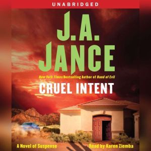 Cruel Intent, J.A. Jance
