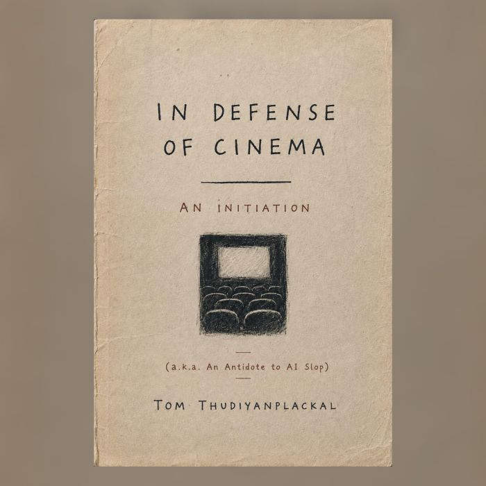 In Defense of Cinema An Initiation, Tom Thudiyanplackal