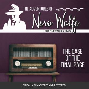 Adventures of Nero Wolfe The Case of..., J. Donald Wilson