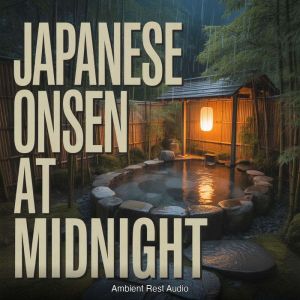 Japanese Onsen at Midnight, Ambient Rest Audio