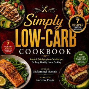Simply LowCarb Cookbook, Mukammel Hussain