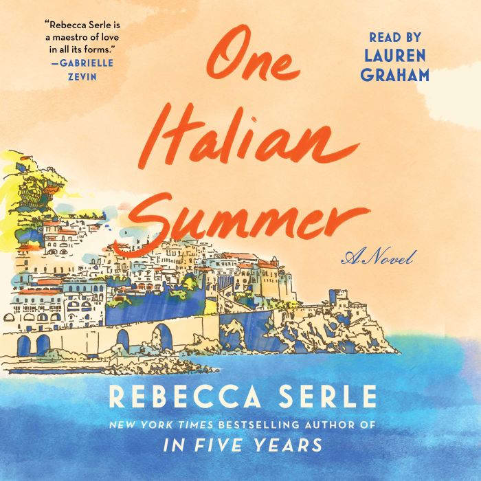 Book cover: One Italian Summer