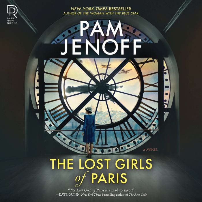 Book cover: The Lost Girls of Paris
